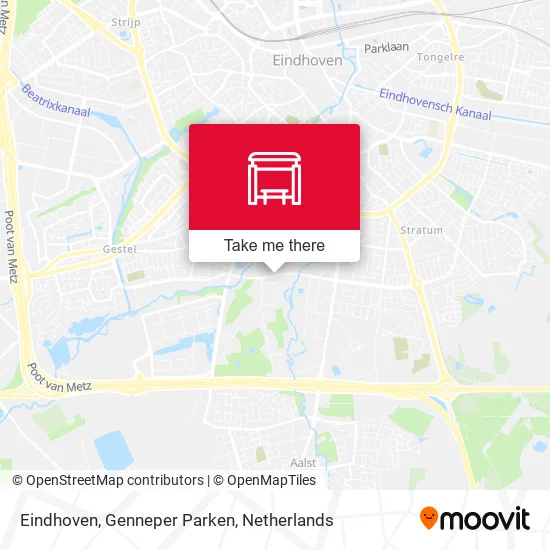 Eindhoven, Genneper Parken map