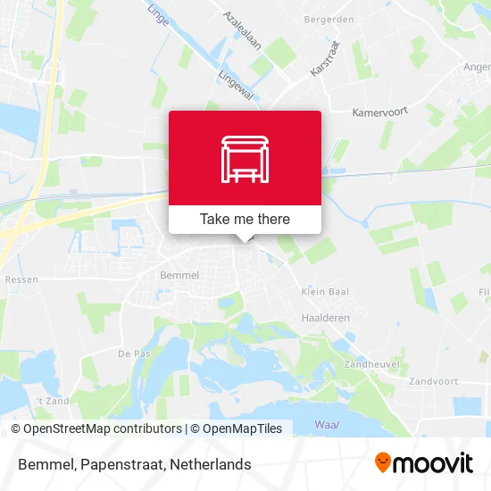 Bemmel, Papenstraat map