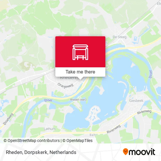 Rheden, Dorpskerk map