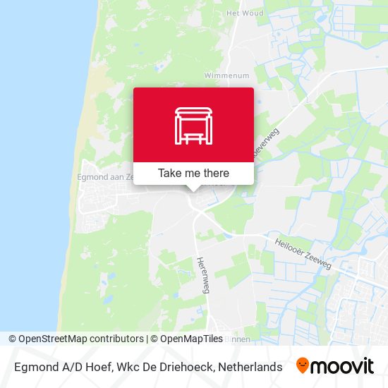 Egmond A / D Hoef, Wkc De Driehoeck map
