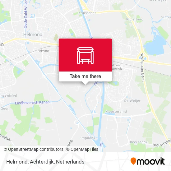 Helmond, Achterdijk map