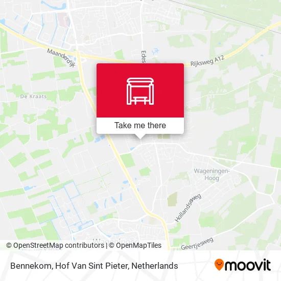Bennekom, Hof Van Sint Pieter map