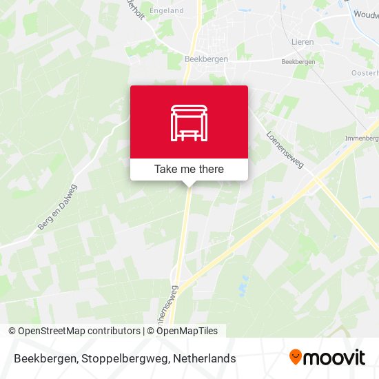 Beekbergen, Stoppelbergweg map