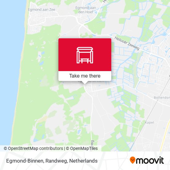 Egmond-Binnen, Randweg map