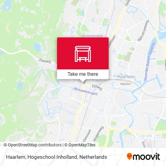 Haarlem, Hogeschool Inholland map