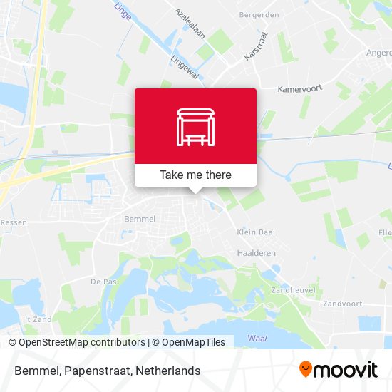 Bemmel, Papenstraat map