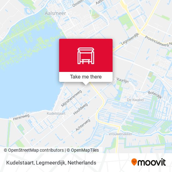 Kudelstaart, Legmeerdijk map