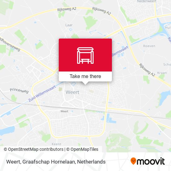 Weert, Graafschap Hornelaan map