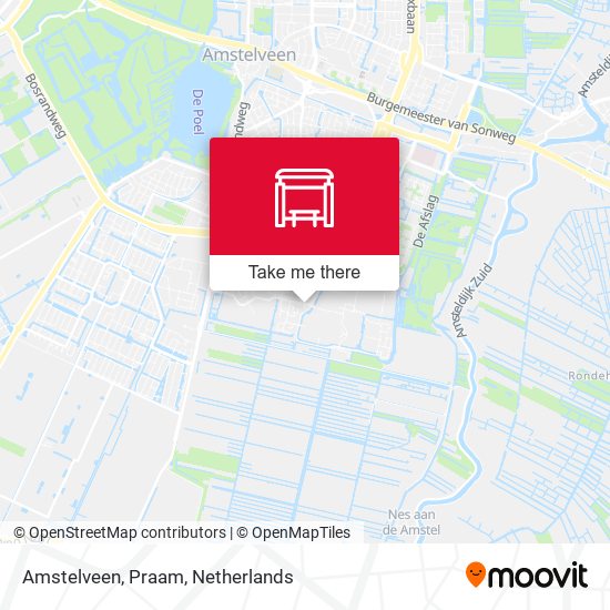 Amstelveen, Praam map