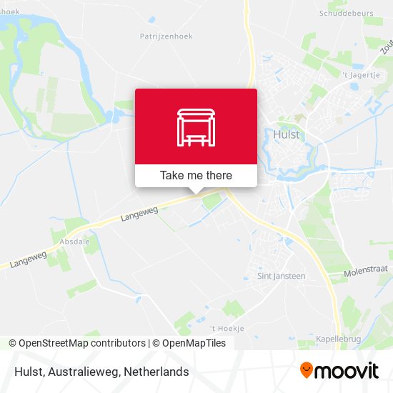 Hulst, Australieweg map