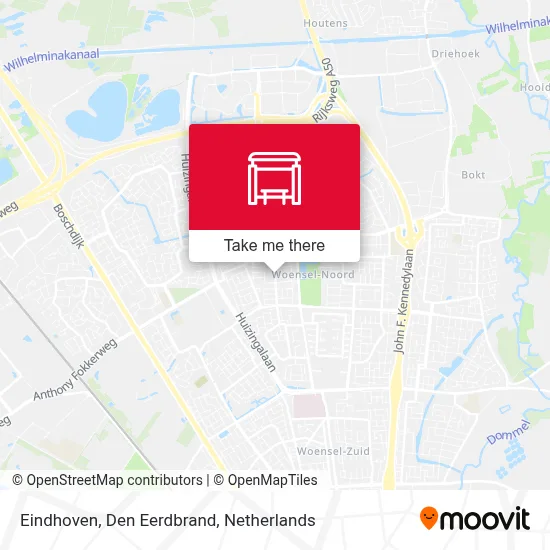 Eindhoven, Den Eerdbrand map