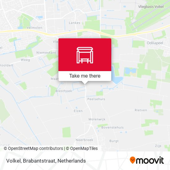 Volkel, Brabantstraat map