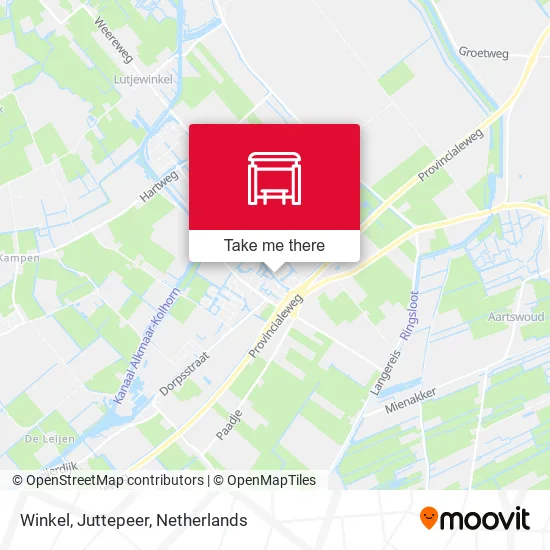 Winkel, Juttepeer map