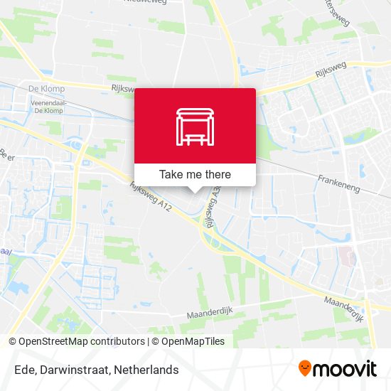 Ede, Darwinstraat map