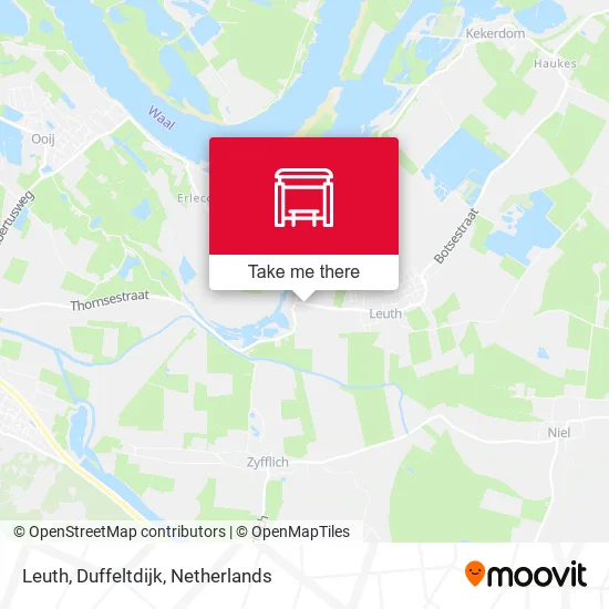 Leuth, Duffeltdijk map