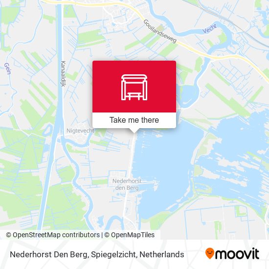 Nederhorst Den Berg, Spiegelzicht map