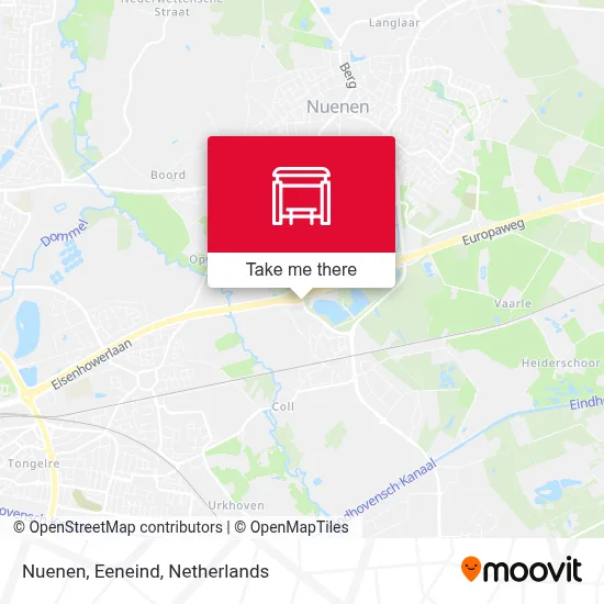 Nuenen, Eeneind map
