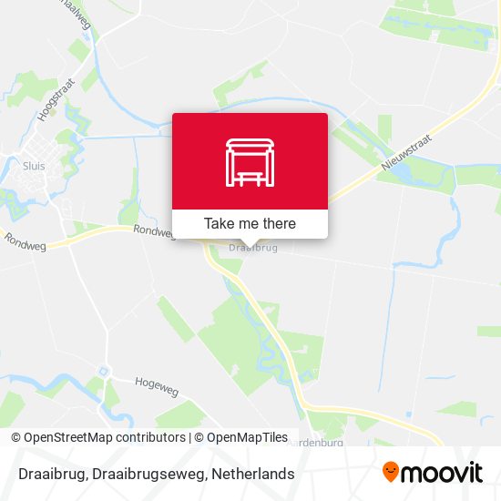 Draaibrug, Draaibrugseweg map