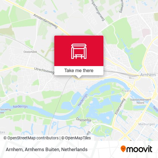Arnhem, Arnhems Buiten map