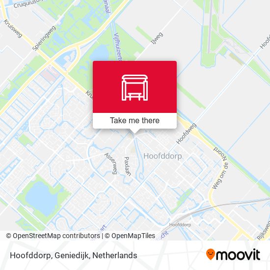 Hoofddorp, Geniedijk map