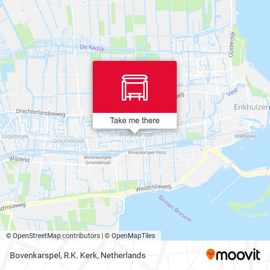 Bovenkarspel, R.K. Kerk map