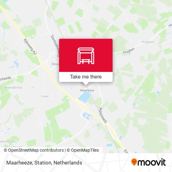 Maarheeze, Station Karte