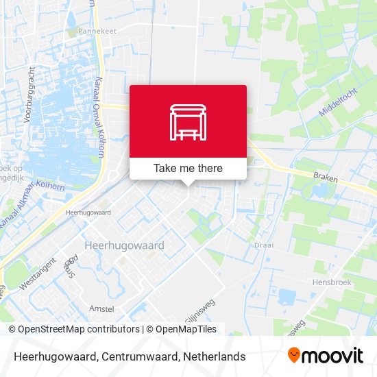 Heerhugowaard, Centrumwaard map