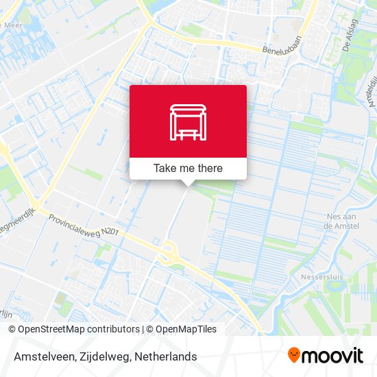 Amstelveen, Zijdelweg map