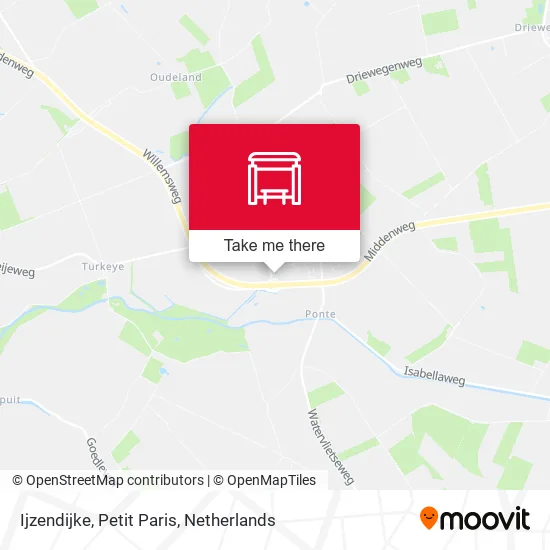 Ijzendijke, Petit Paris map