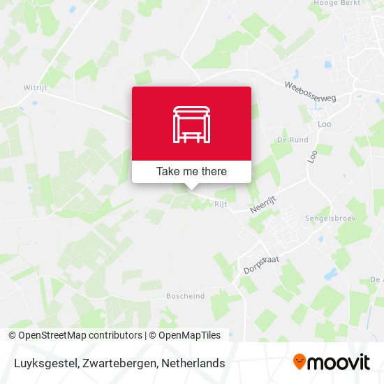 Luyksgestel, Zwartebergen map