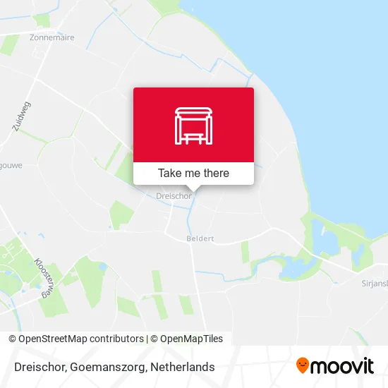 Dreischor, Goemanszorg map