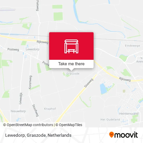 Lewedorp, Graszode map