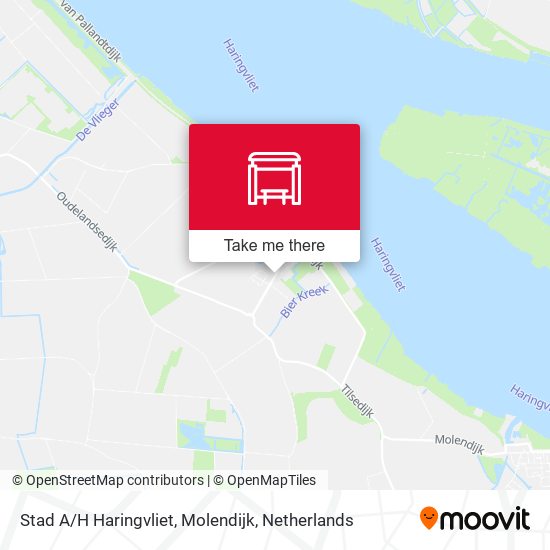 Stad A / H Haringvliet, Molendijk map