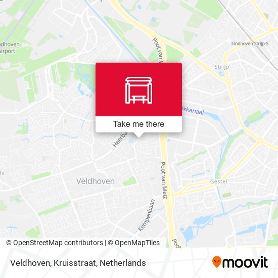 Veldhoven, Kruisstraat map