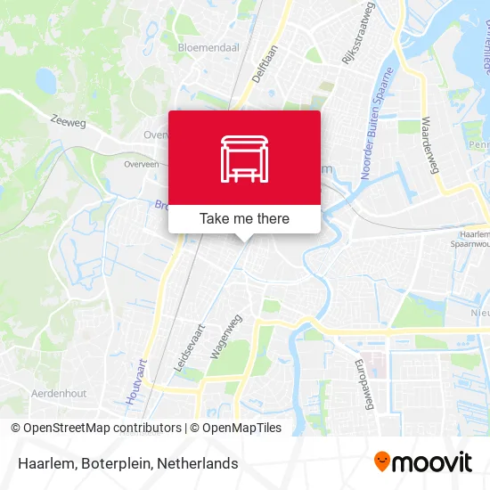 Haarlem, Boterplein map