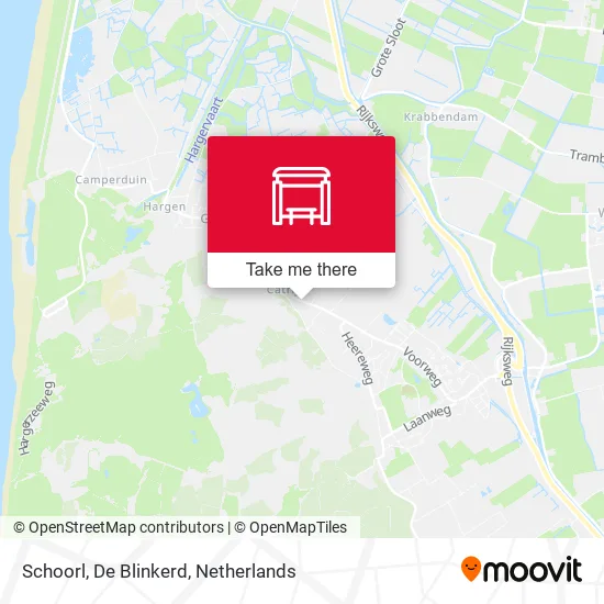 Schoorl, De Blinkerd map