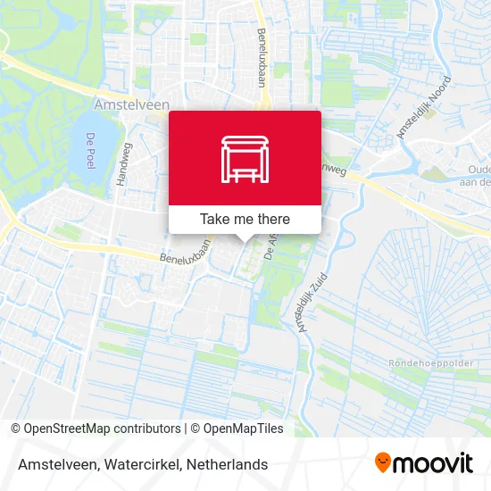 Amstelveen, Watercirkel map