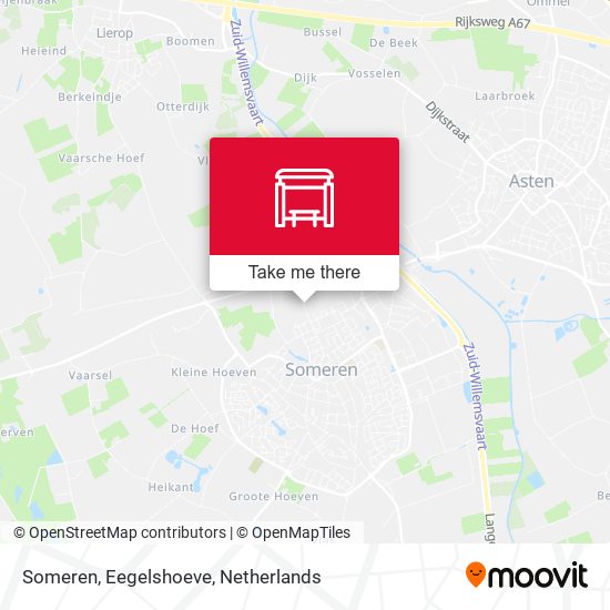 Someren, Eegelshoeve map