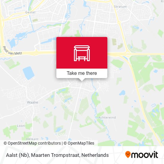 Aalst (Nb), Maarten Trompstraat map