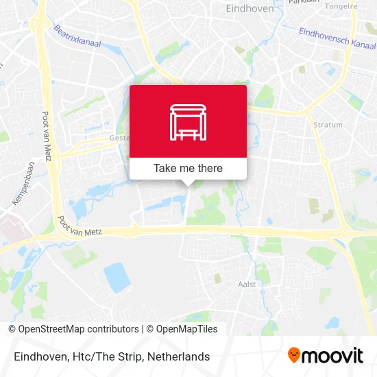 Eindhoven, Htc/The Strip map