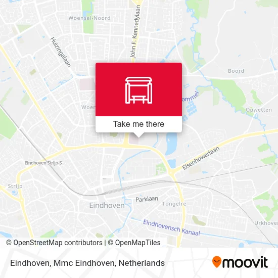 Eindhoven, Mmc Eindhoven Karte