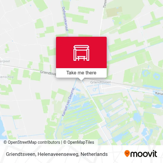 Griendtsveen, Helenaveenseweg map
