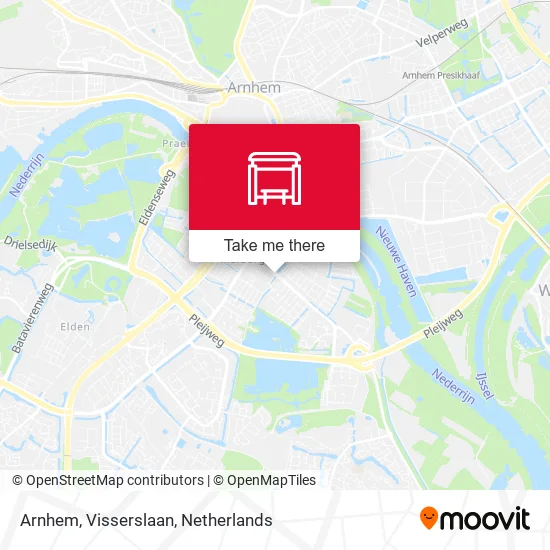 Arnhem, Visserslaan map