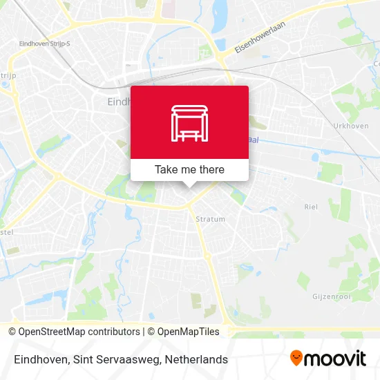 Eindhoven, Sint Servaasweg map