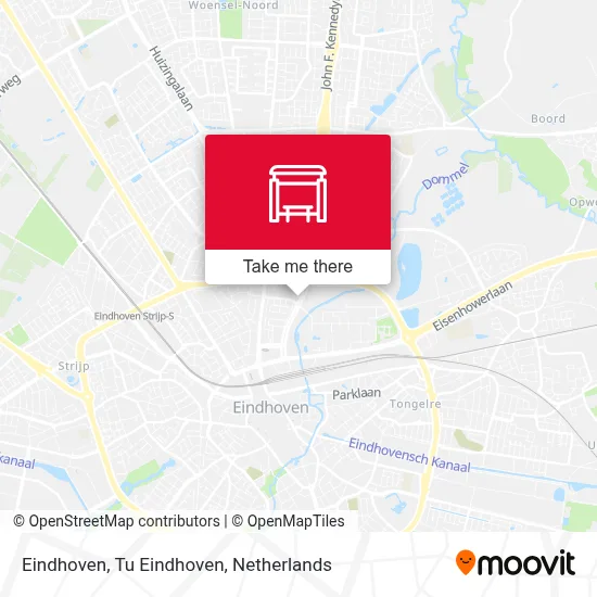Eindhoven, Tu Eindhoven map