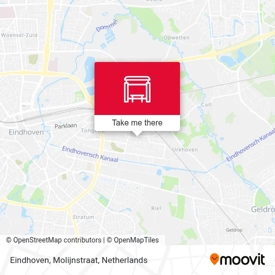 Eindhoven, Molijnstraat map