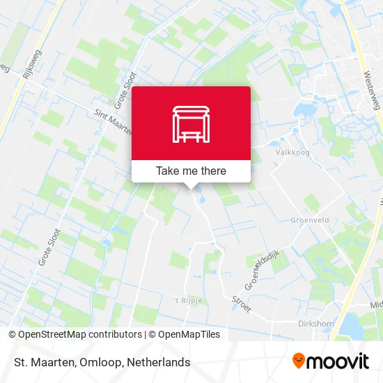 St. Maarten, Omloop map