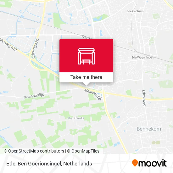 Ede, Ben Goerionsingel map