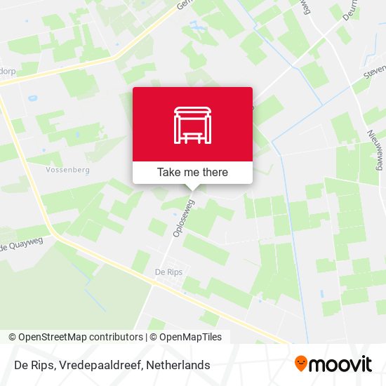 De Rips, Vredepaaldreef map