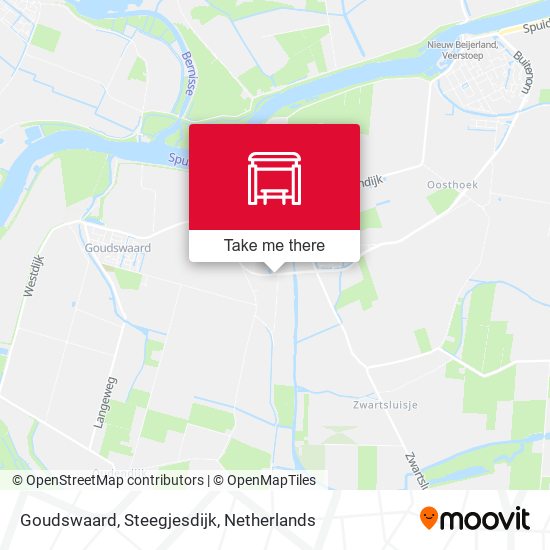 Goudswaard, Steegjesdijk map